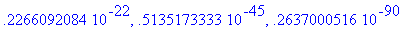 1515., .9999995643, .4999997820, .1999998605, .3846...
