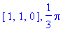 vector([1, 1, 0]), 1/3*Pi